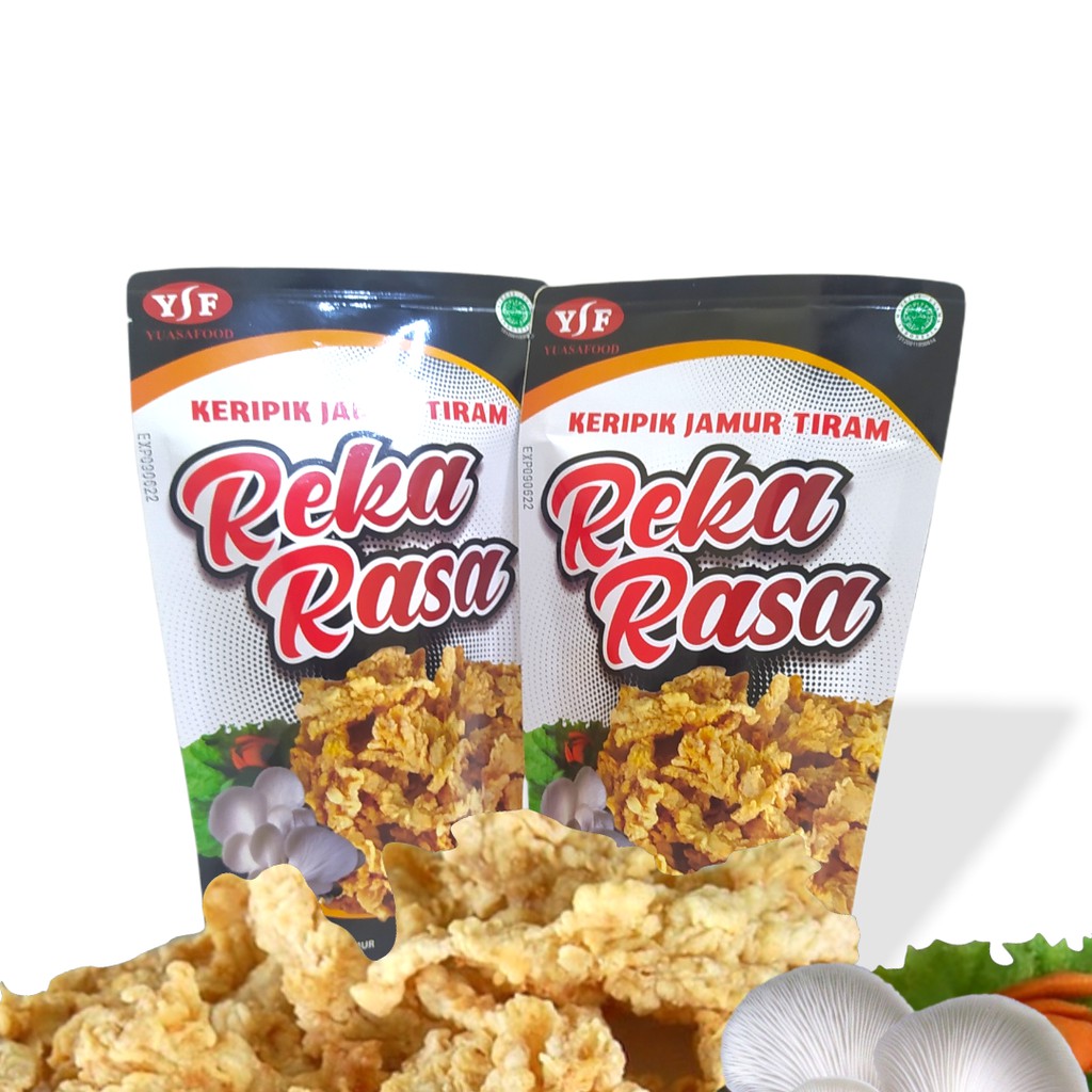 

Keripik Jamur Tiram Reka Rasa, Renyah dan Gurih - Yuasafood