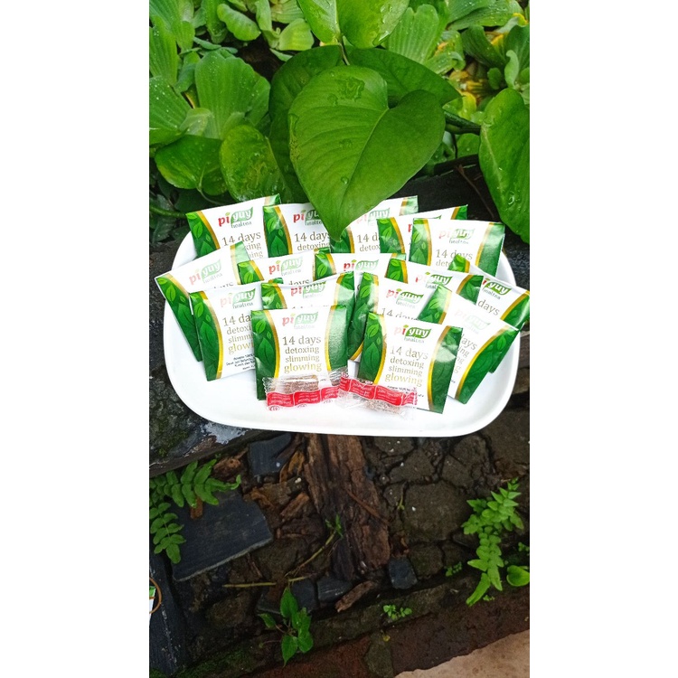 Piyuy healtea detox 1 minggu free permen jahe