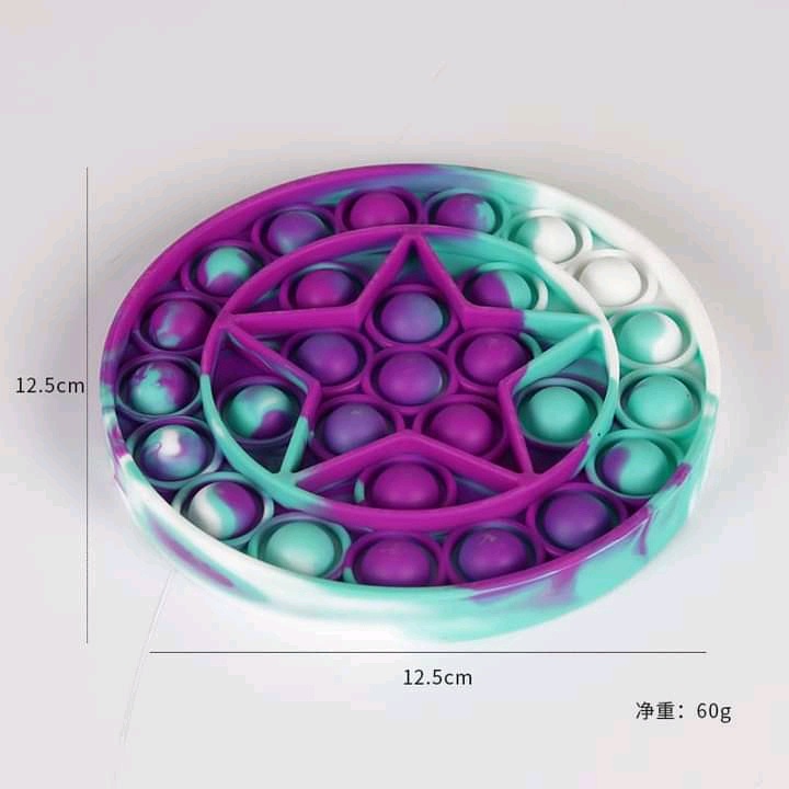 pop it lingkaran gradasi biru ungu