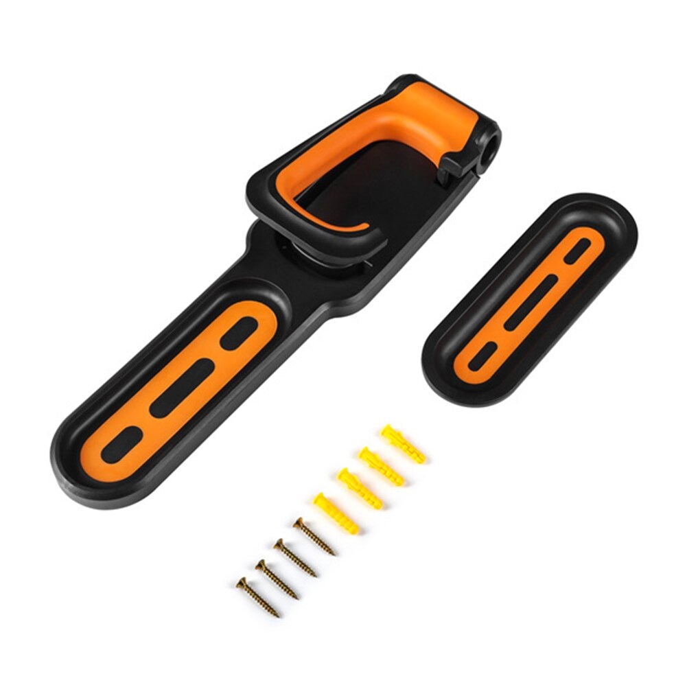 Gantungan Dinding Sepeda Bike Wall Hook Hanger - B-2R - Black/Orange