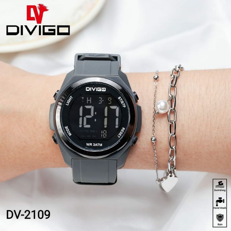 Dv 2109 Jam Tangan Divigo Original Water Resistant Bisa COD