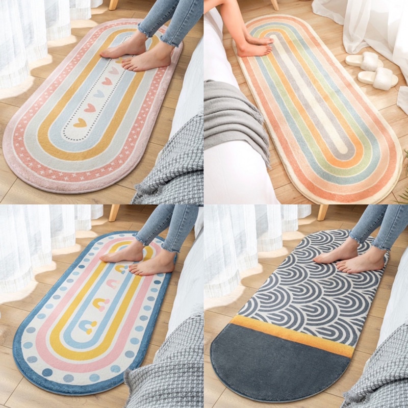 FLOOR MAT XL - kesek kaki carpet karpet bulu karpet ruang tamu karpet kamar tidur karpet antislip ka