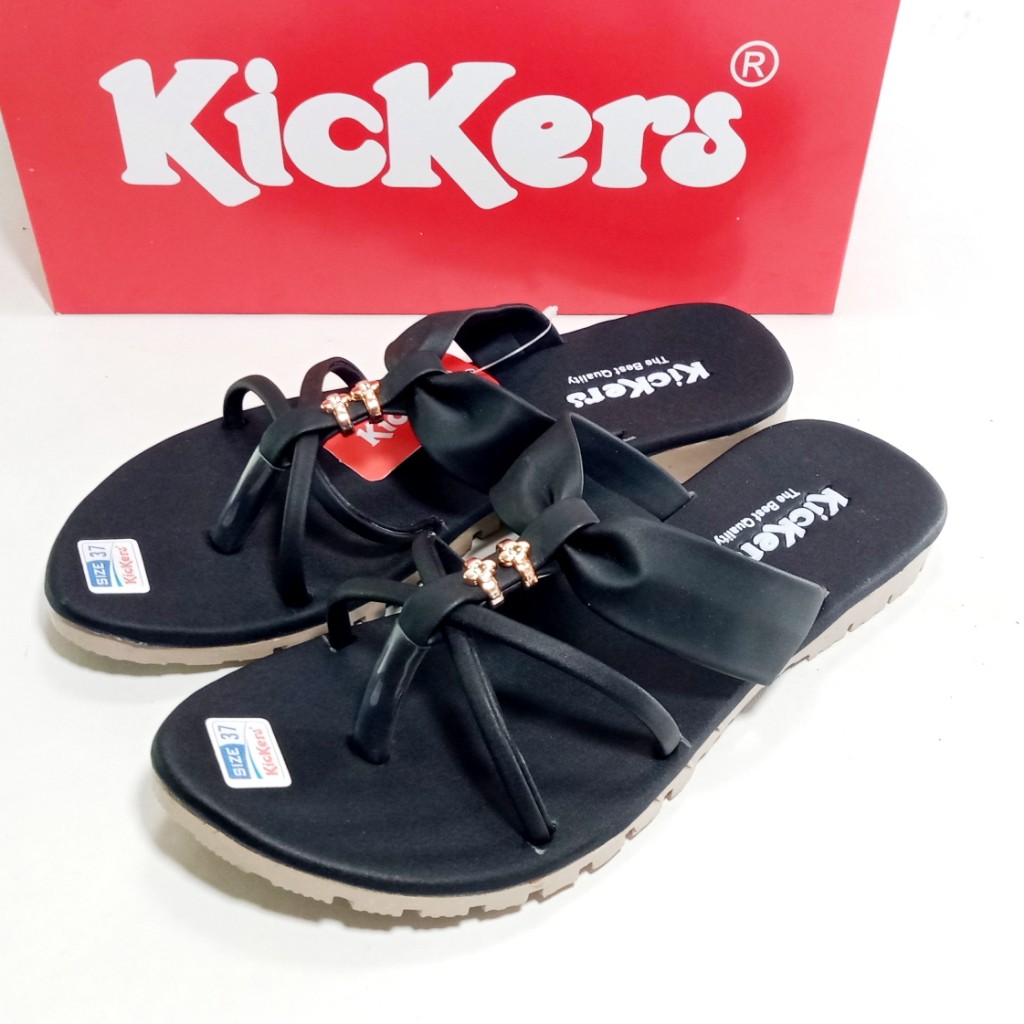 Kickers STB 02 Sandal Jepit Flat Wanita Size 37-40