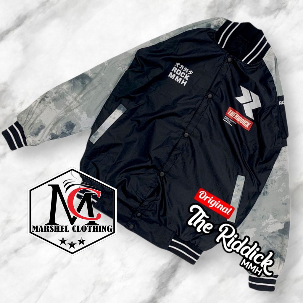 RCL - JAKET BOMBER BASEBALL VARSITY PARASIT ORIGINAL THE RIDDICK / JAKET BOMBER PRIA TERLARIS