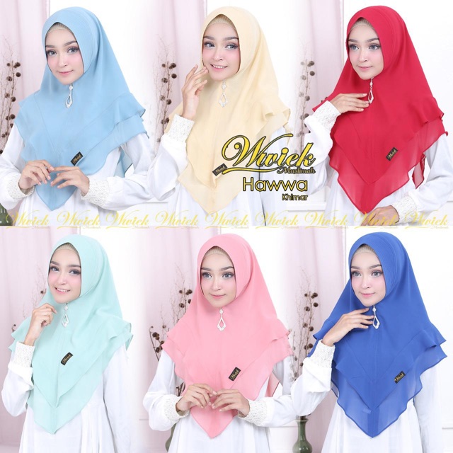 KHIMAR HAWWA Wwiek Muslimah
