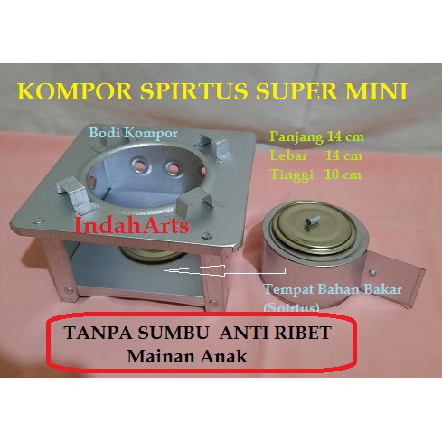 Kompor Mini Kompor Bahan Bakar Spirtus Bisa Digunakan