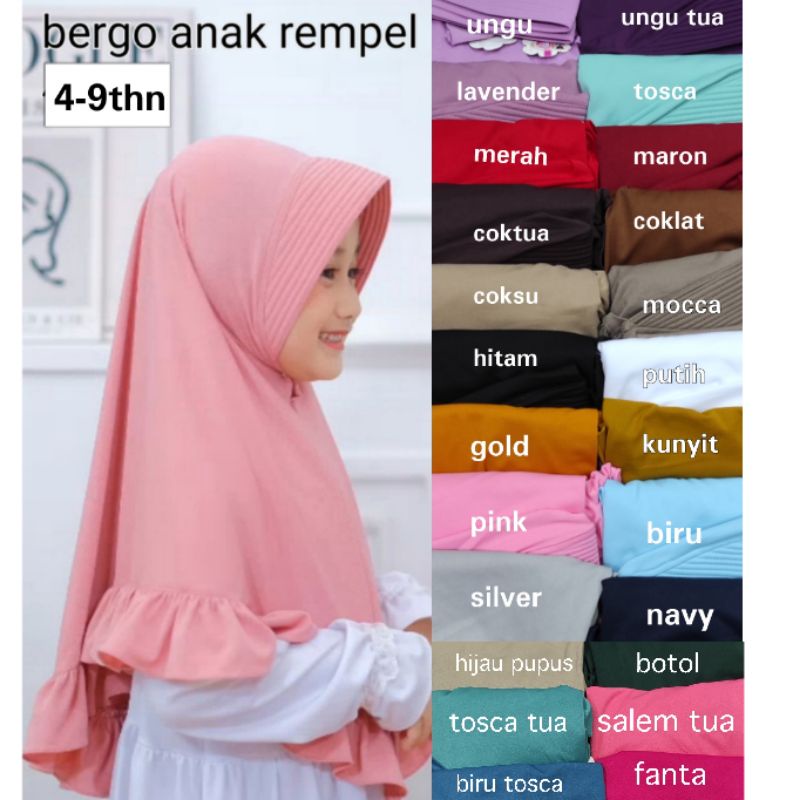 bergo anak rempel sd