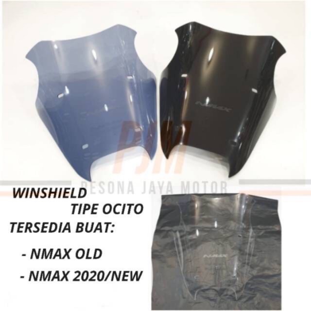 Windshield Model Ocito Nmax Lama/Nmax Baru