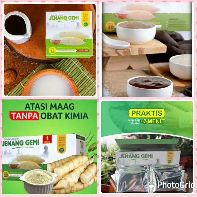 

Jenang gemi isi 15/ jenang gemi obat maag / tepung sagu obat asam lambung / obat herbal asam lambung