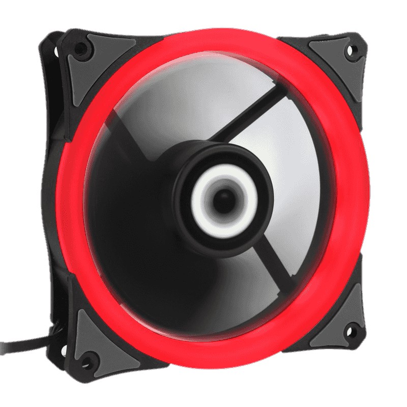 GAMEMAX RINGFORCE RED GREEN BLUE LED 12CM GMX-RF12 FAN CASE COOLING