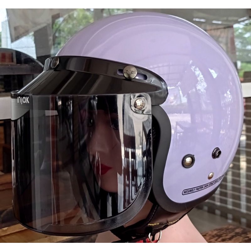 helm bogo lilac terbaru
