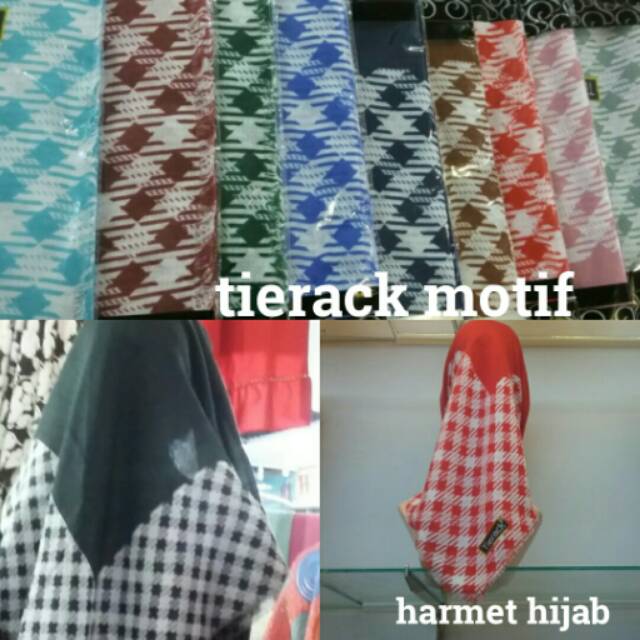 Segi empat tierack motif