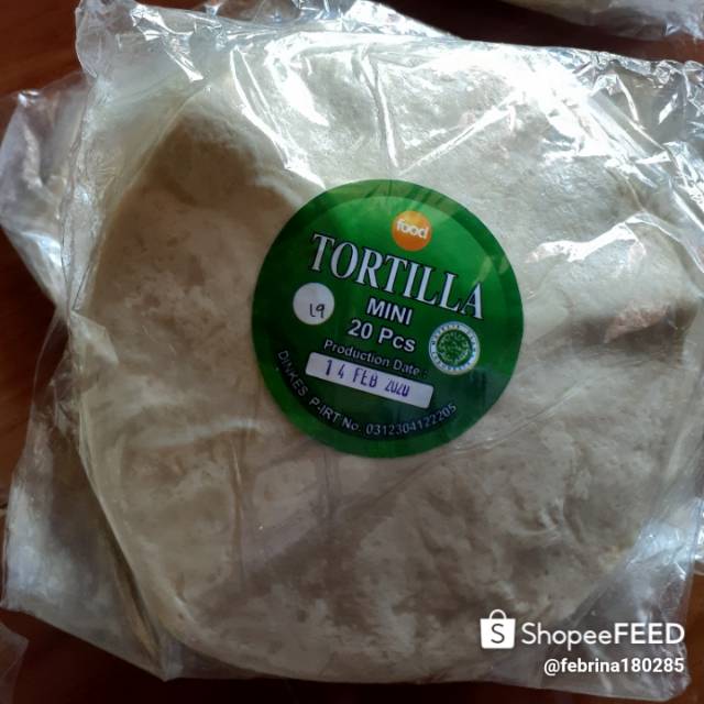 

Tortilla/Kulit Kebab Mini