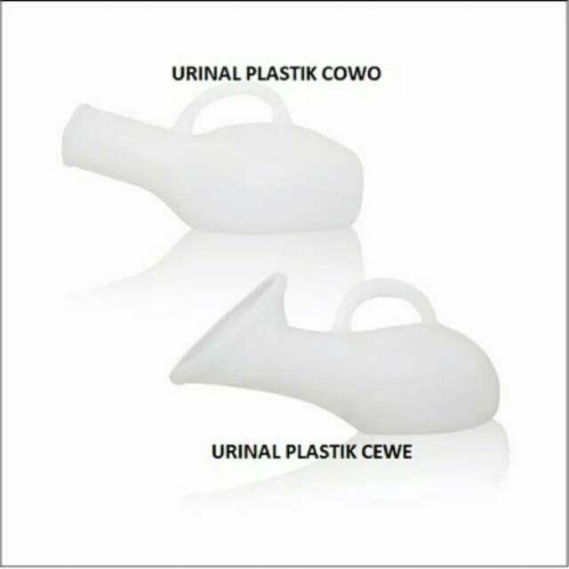 Urinal Cewek/Urinal Cowok tanpa tutup