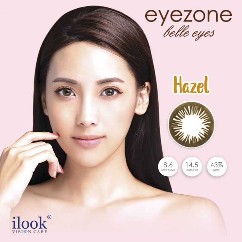 Softlens minus Warna gelap Belle Eyes