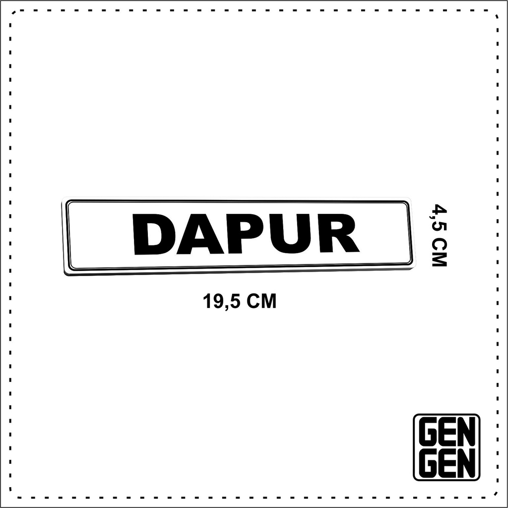 

DAPUR - KARET 2MM
