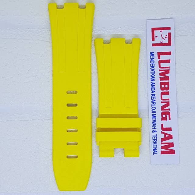 AUDEMARS PIGUET DIVER REGULAR YELLOW RUBBER STRAP