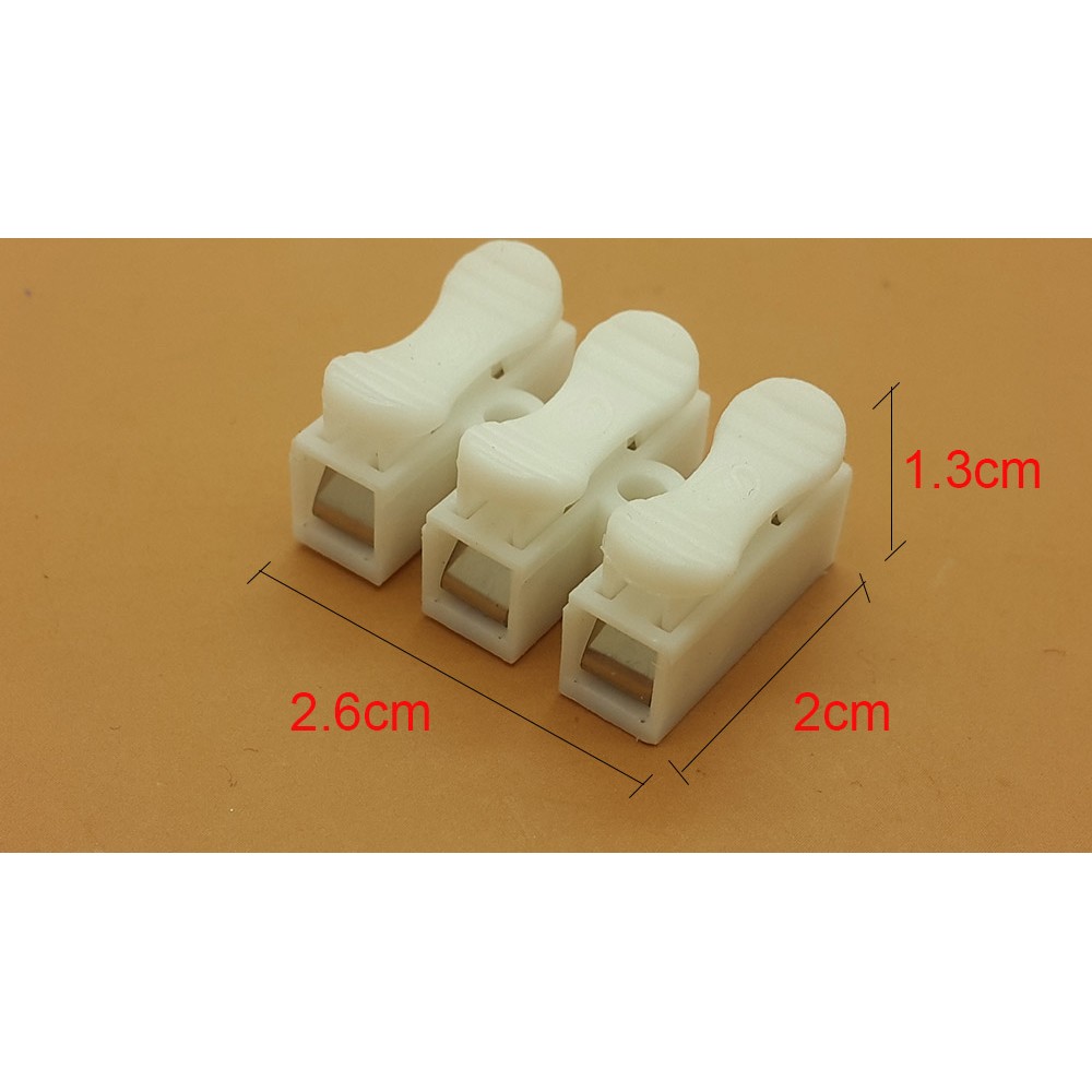 3 pin BESAR push quick cable connector terminal Wiring 10A 250V