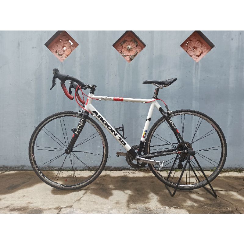 ROADBIKE SEPEDA BALAP ARGON 18 CANADA CARBON SIZE M 52 PUTIH WHITE KARBON SECOND GOOD CONDITION