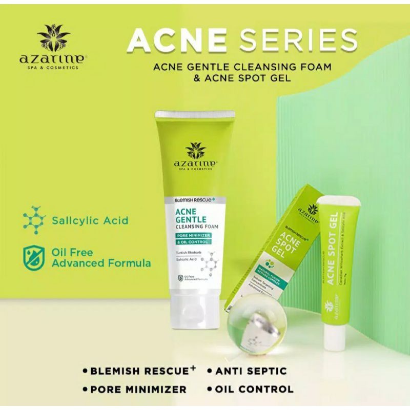 ✿ MADAME ✿ AZARINE ACNE &amp; REPAIR SERIES -  BLEMISH RESCUE BY AZARINE BPOM