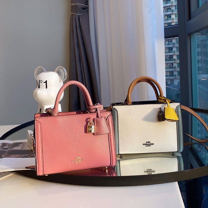 Micro Zoe Crossbody in Colorblock by Coach