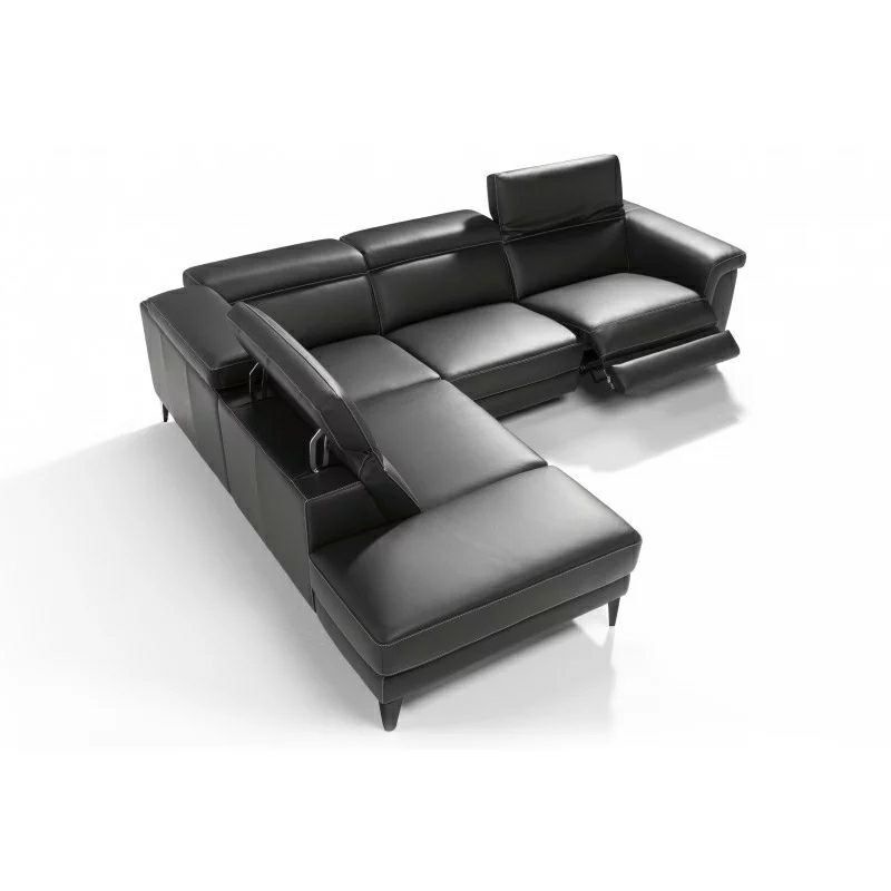 Sofa Tamu Kantor Sofa Tamu L Shape Minimalis Sofa Tamu Hitam Kulit Sintetis