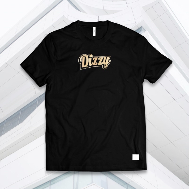 Tshirt Baju Kaos Distro Dizzy Baseball Gold / Kaos Distro Pria Wanita