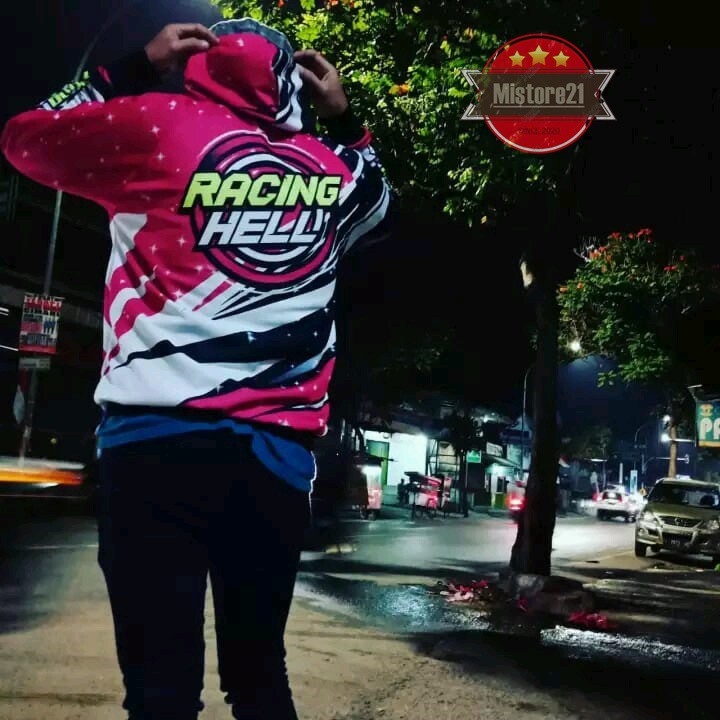 TERLARIS JAKET RACING HELL FULLPRINTING