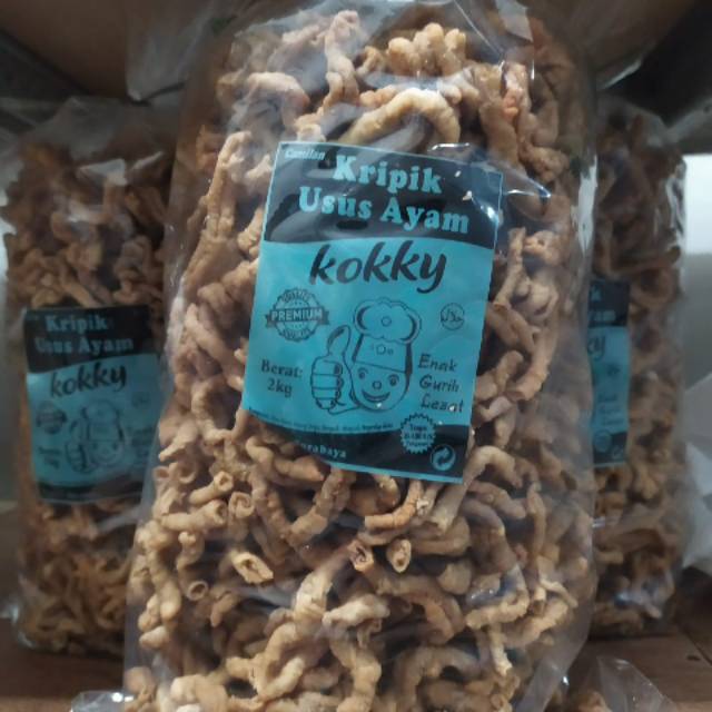 

Kripik usus ayam 2Kg