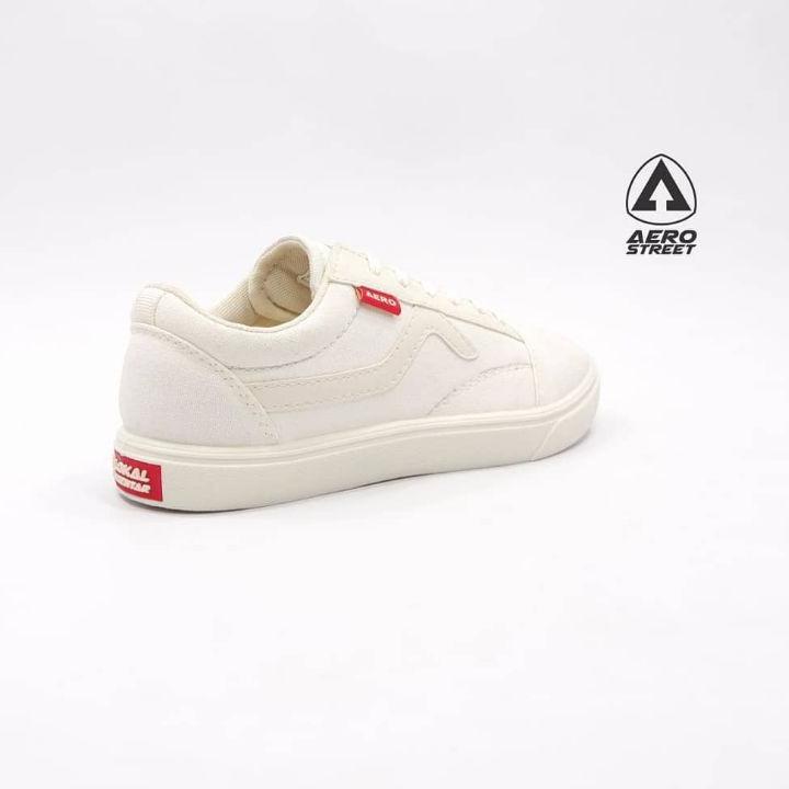 Stok terbatas.. Sepatu Aerostreet massive putih natural all white