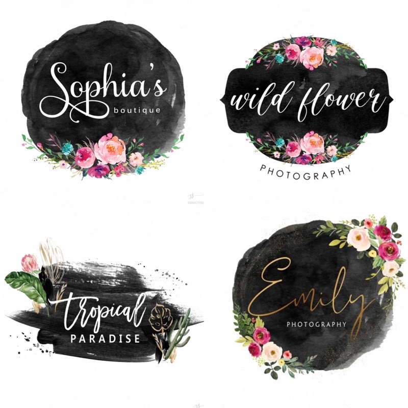 

ARABELLA EMILY BLACK | JASA BIKIN DESAIN LOGO OLSHOP