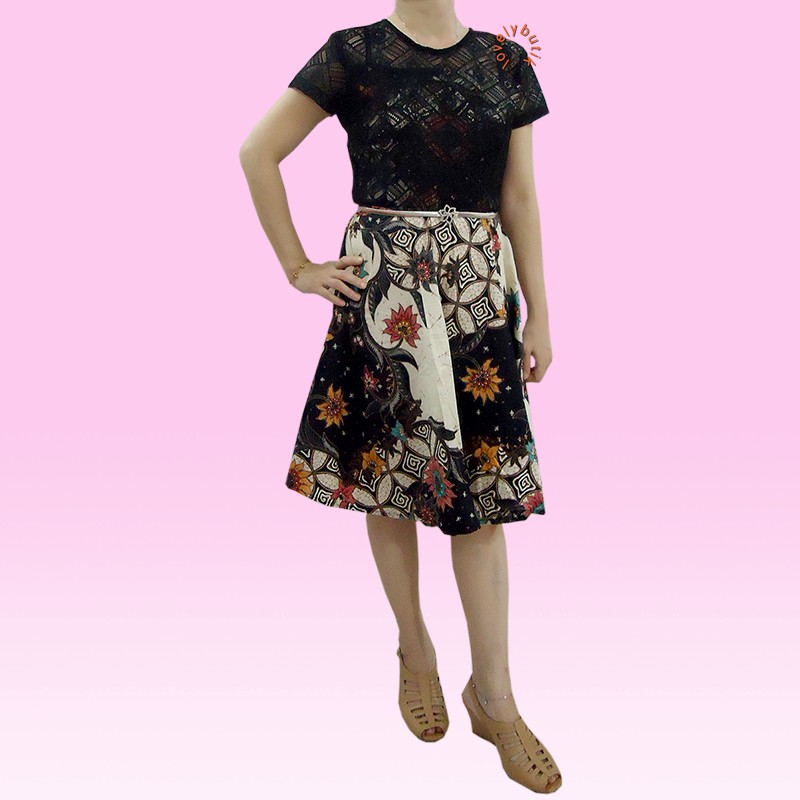 Lovely Vista Dress Batik Wanita Modern