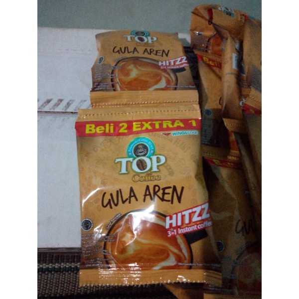 

TOP COFFEE GULA AREN ( 22g×15 saset) 1 renceng