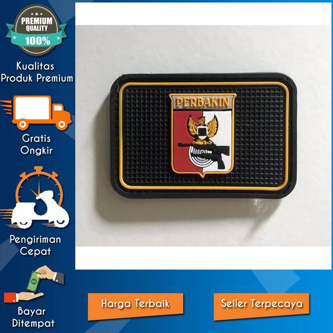 Promo Rubber Patch Topi Perbakin|Rubber Patch Perbakin|Patch Perbakin|Topi Olin