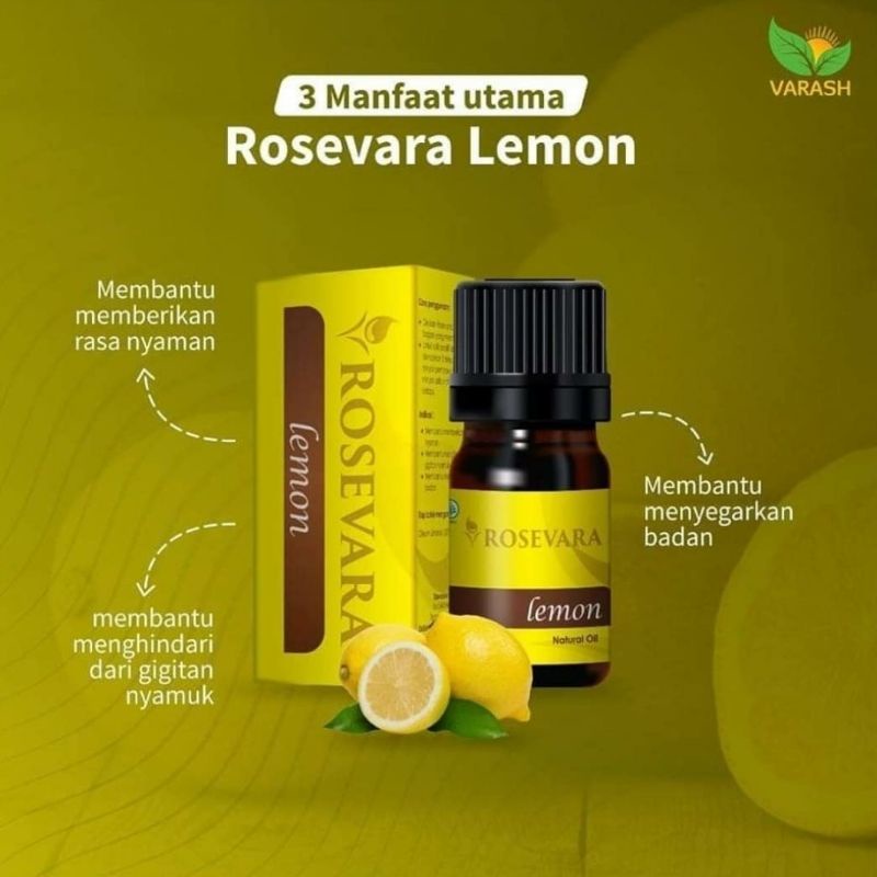 Rosevara Lemon Essential Oil