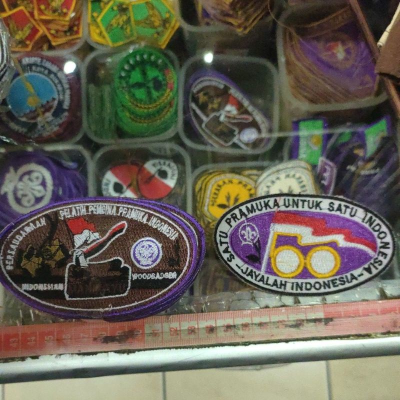 bordir persaudaraan pelatih pembina Pramuka Indonesia & satu Pramuka untuk satu Indonesia