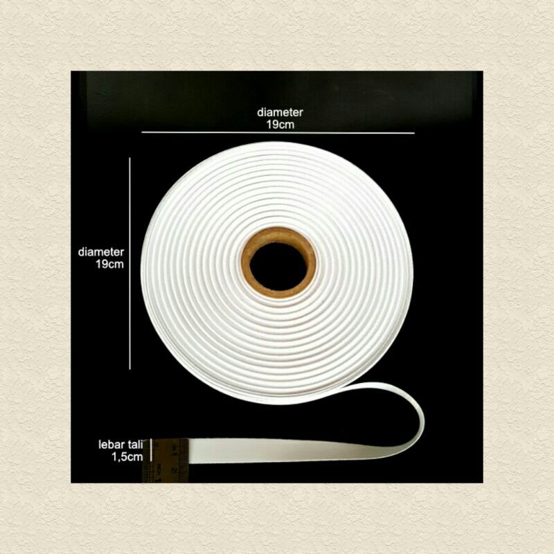 

SATUAN!!!TISU BAHAN BAKU TALI LANYARD PRINTING SUBLIM /TISSU GULUNGAN BAHAN TALI ID CARD