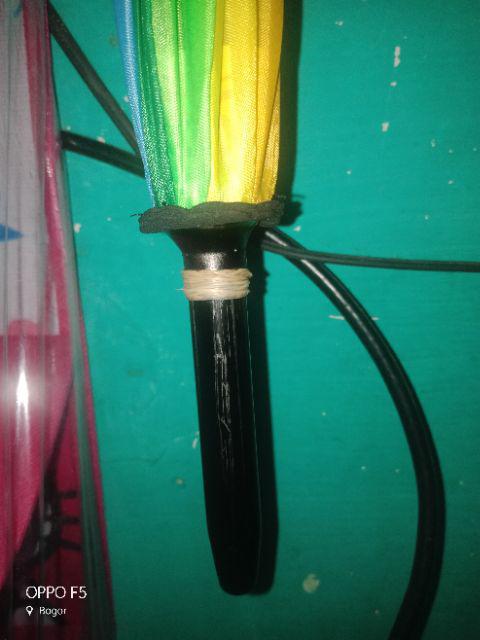 Payung Pelangi Jumbo Rainbow Umbrella 16 Jari Warna Warni Golf Besar