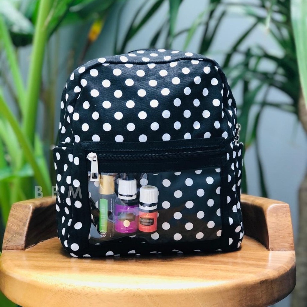 READY STOCK Mini Bag Pack / Tas Ransel Mini Essential Oil / Diffuser Young Living Essential Oil