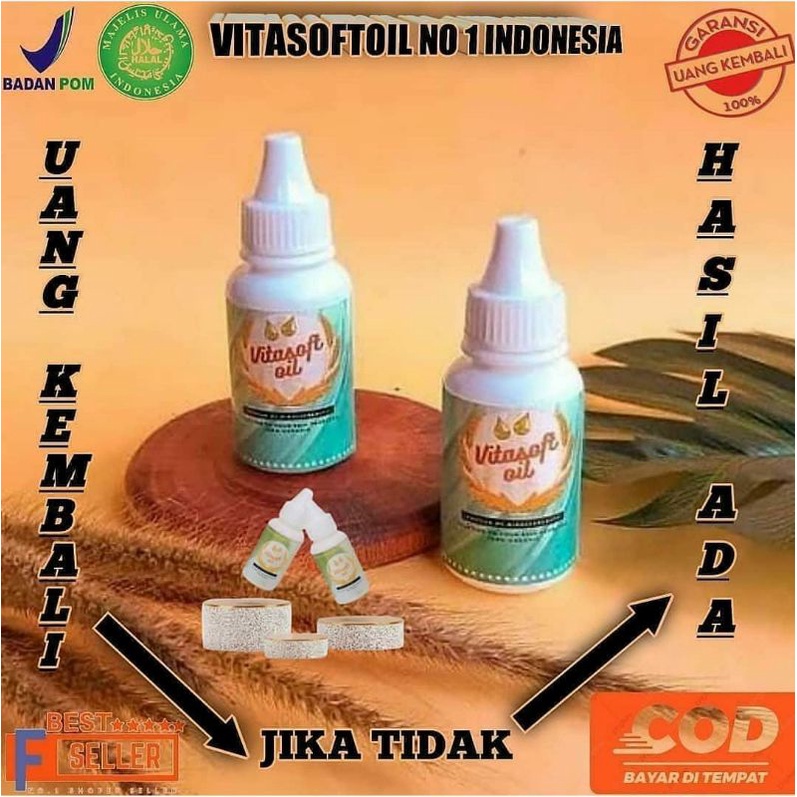 vitasoftoil original penghilang koreng,keloid