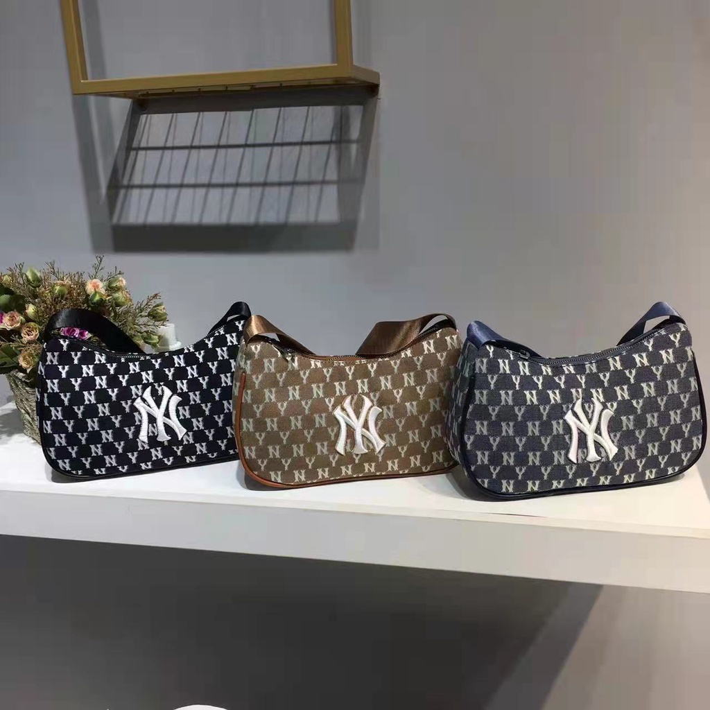 [TANG&amp;YENNY] NEW PRODUK! TAS HANDBAG MLB NY | MONOGRAM HOLO BAG #7798