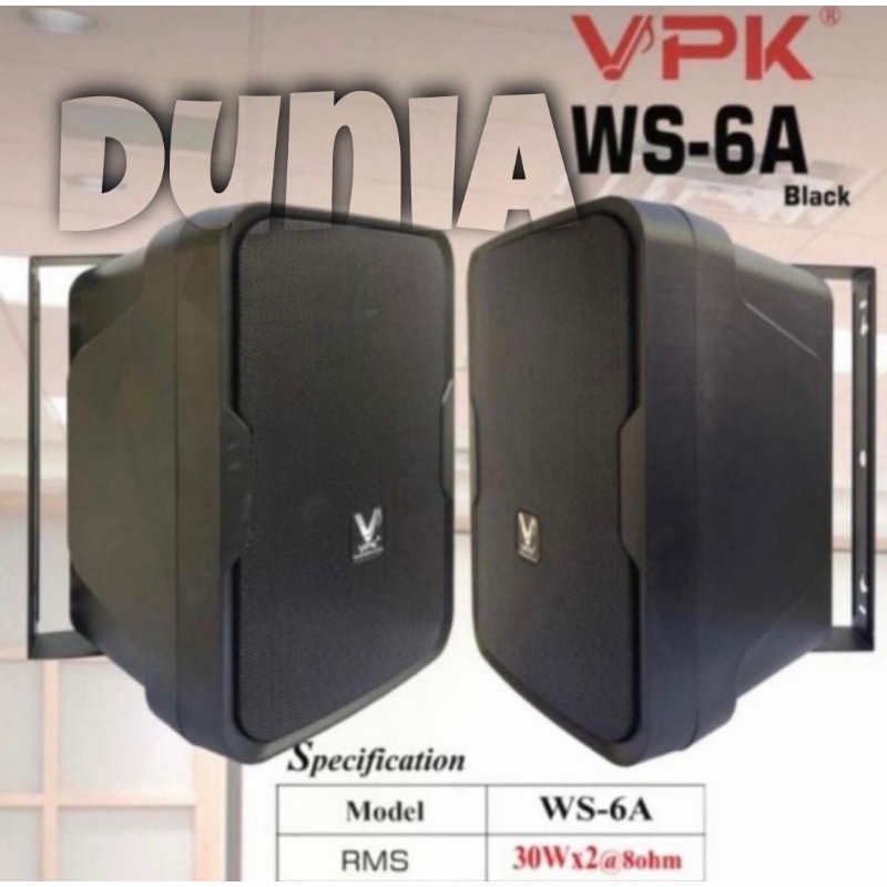 Speaker Aktif VPK WS 6A Original 6 Inch Active VPK WS 6 A