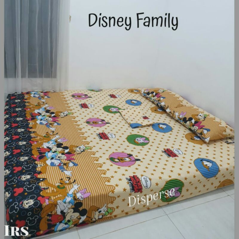 BEDCOVER SET MOTIF KARTUN LUCU (size 180 x 200)
