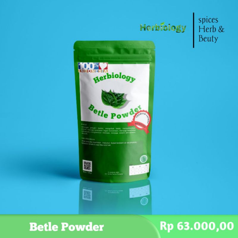 

Betle leaf powder/ bubuk daun sirih
