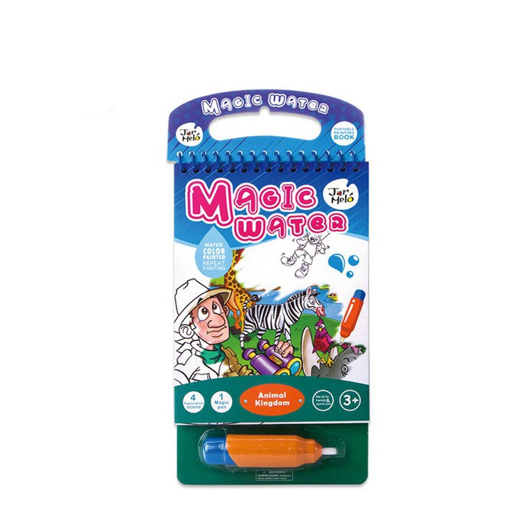 

Joan Miro Magic Water Color Pad Animal Kingdom coloring doodle pad