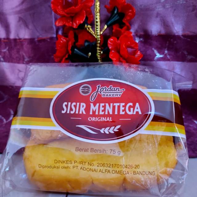 

ROTI SISIR MENTEGA JORDAN BAKERY