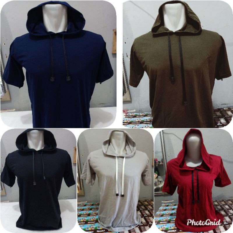 kaos hoodie polos size S-5XL