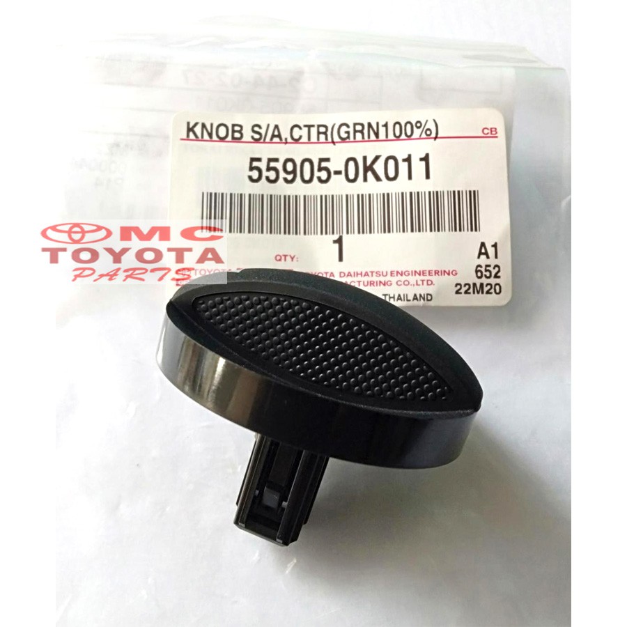 Knob Knop Tombol Stelan Control AC Innova Hilux Fortuner 55905-0K011