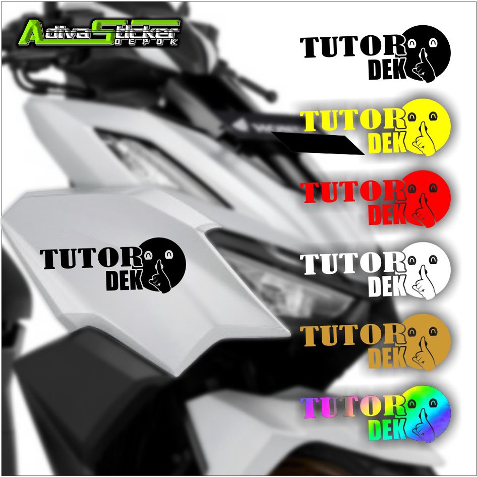 stiker tutor dek stiker viral