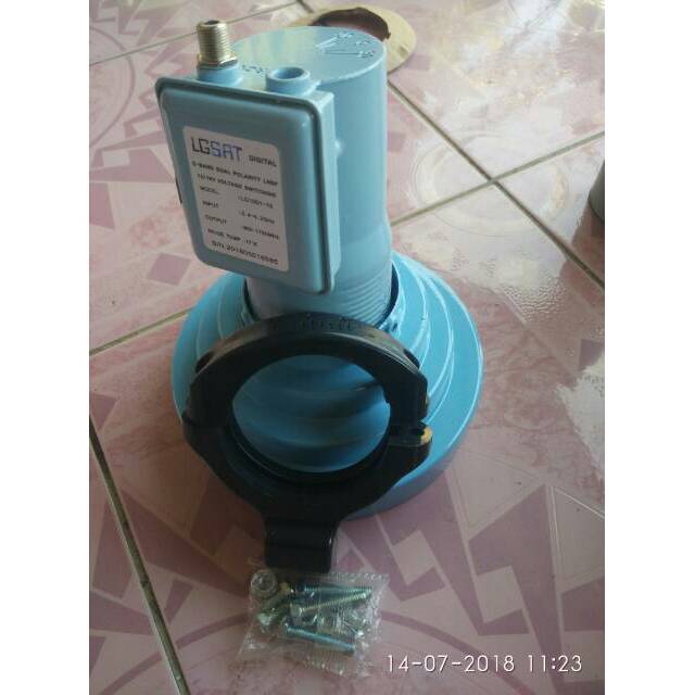 Corong + holder c band+ lnb c band